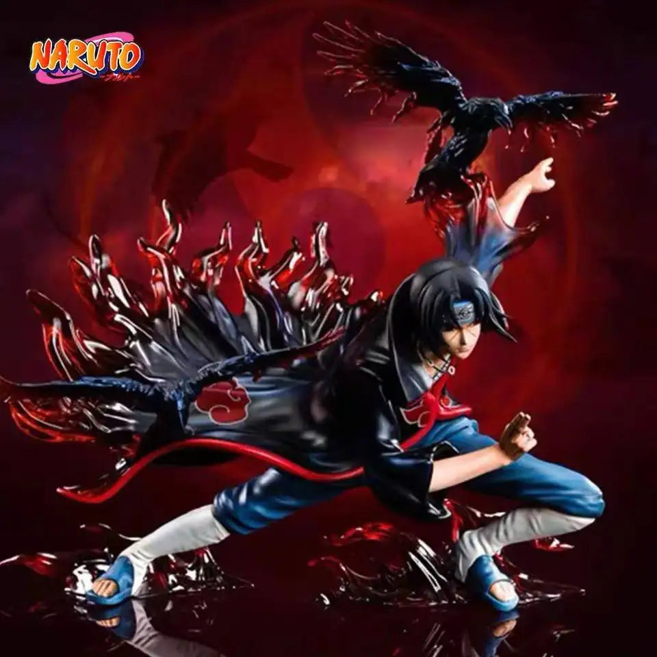 Naruto Anime Subduction Itachi Uchiha Action Figure Raven Itachi PVC Model Collection Toys for Kids Gift Naruto Anime Subduction Itachi Uchiha Action Figure Raven Itachi PVC Model Collection Toys for Kids Gift
